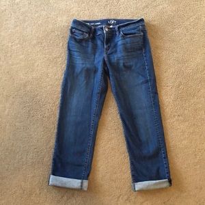 Curvy straight LOFT jeans